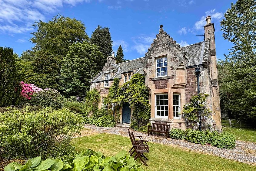 Gardener's Cottage at Monzie Estate Image credit Bryan Dearsley