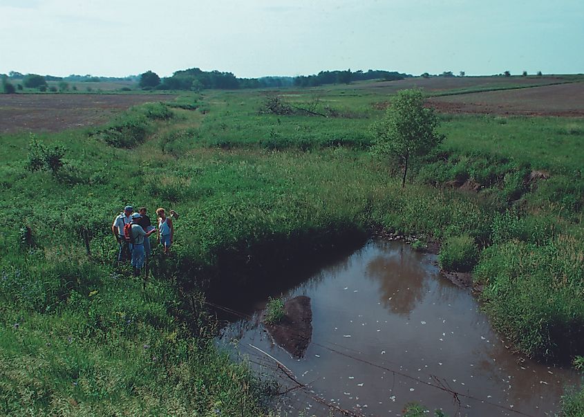 The Lake Rathbun watershed