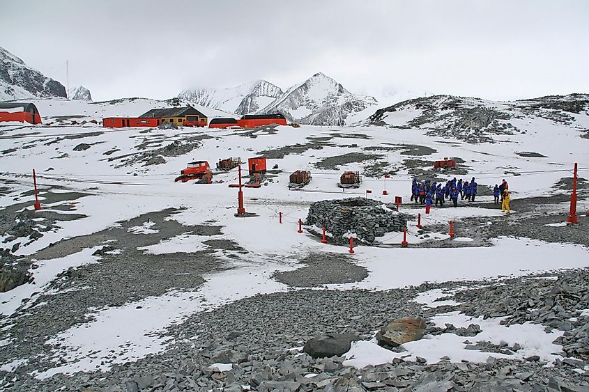 Research station in Antarctica