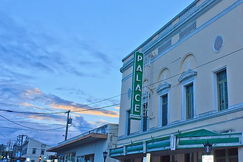 The historic Palace Theater, Hilo, Hawaii.