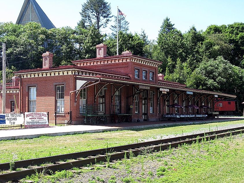 Historic Tamaqua Railroad Station.