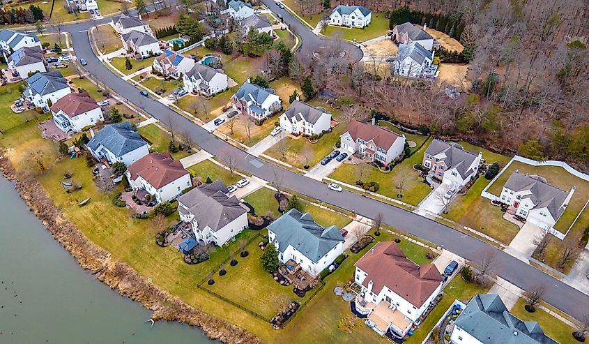 Aerial of New Jersey Real Estate, Hainesport