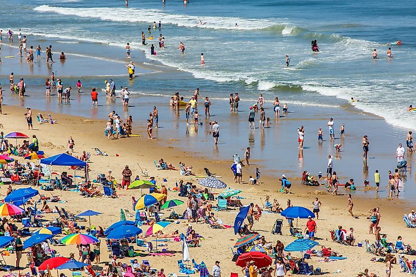 Ocean city beach