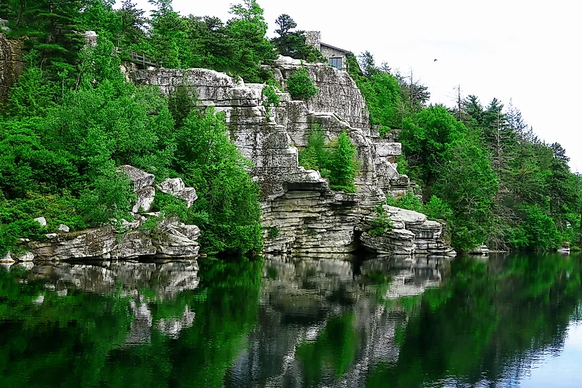 Minnewaska State Park Preserve, New York state.