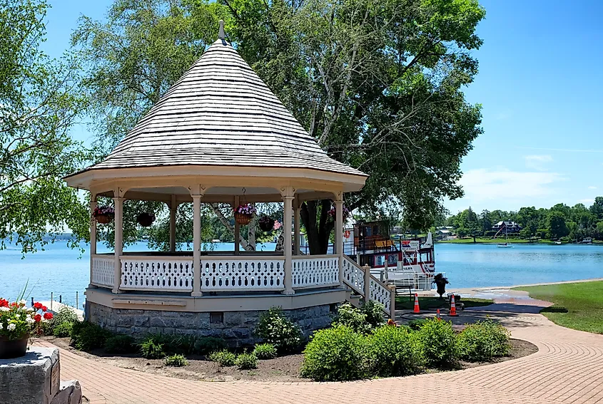 Gazebo, Clift Park, Skaneateles, New York