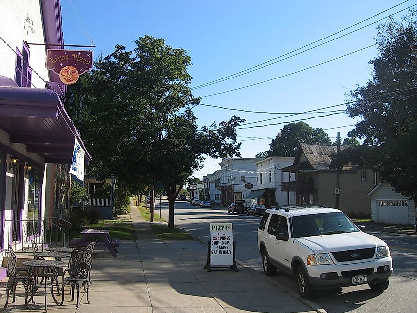 Downtown Chestertown, New York