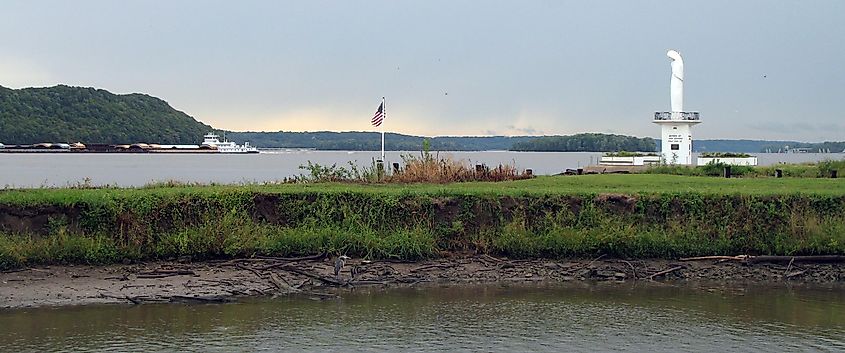 Out Lady of the Rivers shrine in Portage Des Sioux, Missouri.