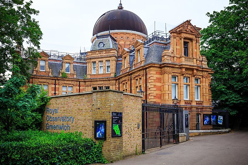 The Royal Observatory, Greenwich, London.