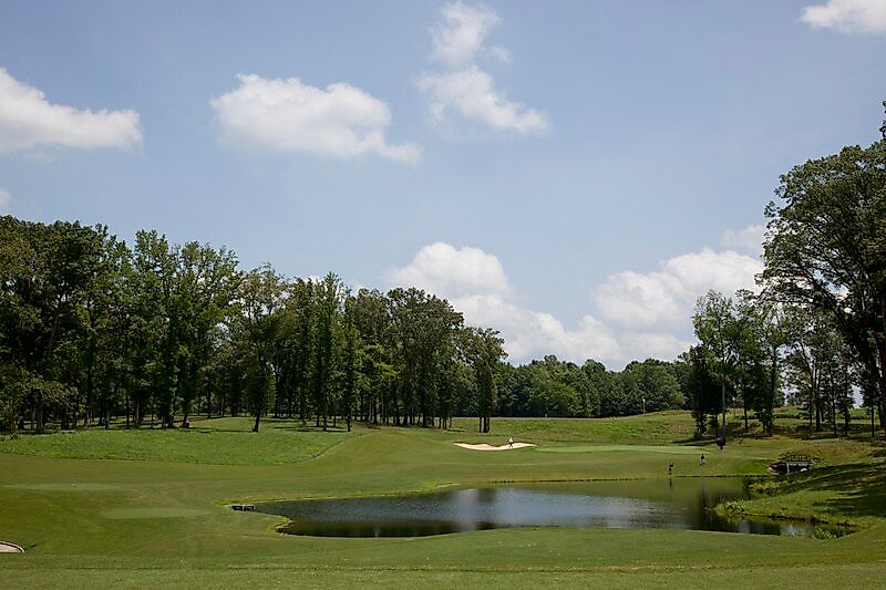 The Robert Trent Jones Golf Trail at The Shoals, Muscle Shoals, Alabama.