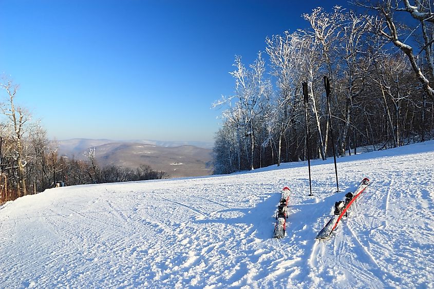 Ski Resort in the Catskills Mountains of New York