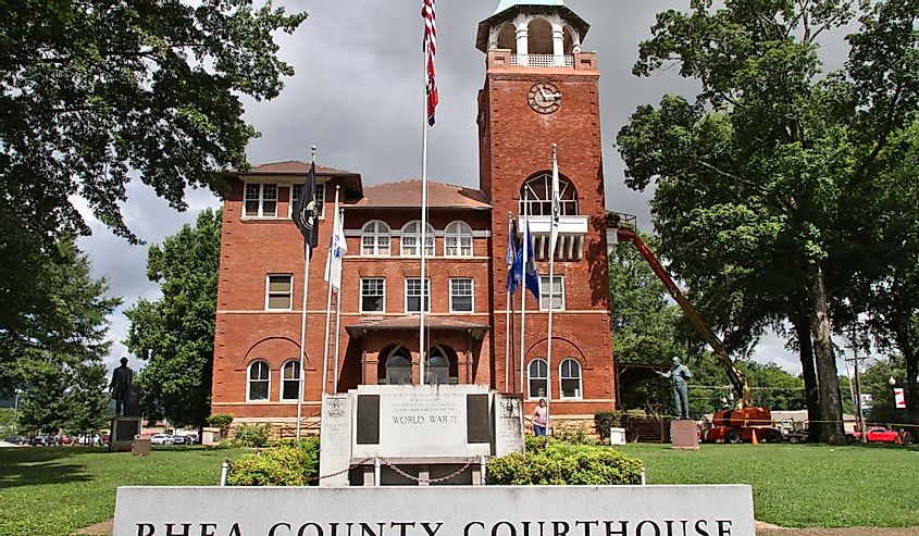 Rhea County Courthouse; Dayton Tennessee. 