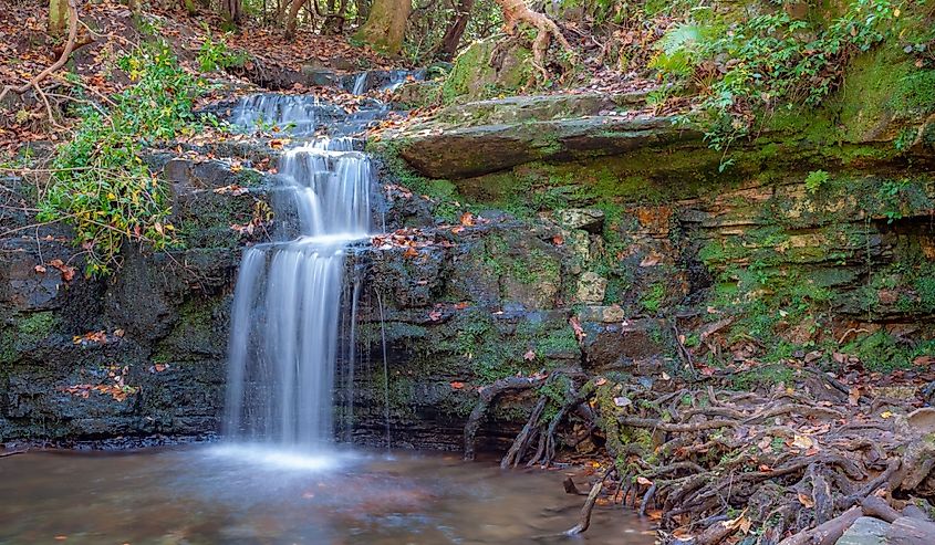 Water fall in Pine Mountain, Georgia