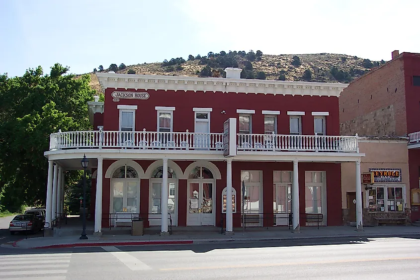 Jackson House Hotel in Eureka, Nevada.