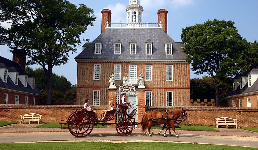 Governor's Mansion Colonial Williamsburg