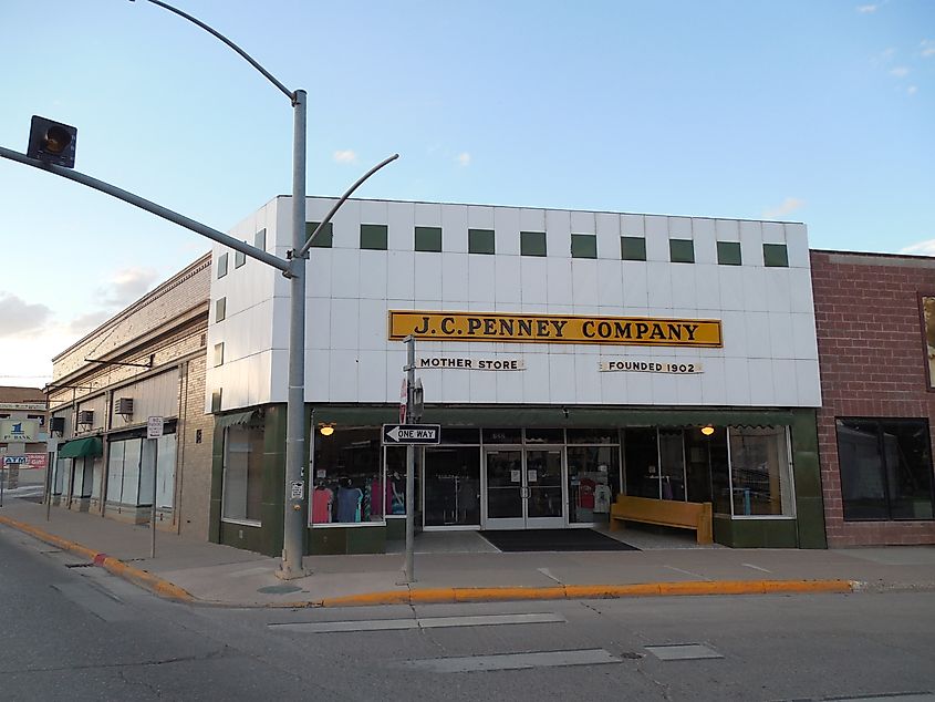 J.C. Penney Mother Store in Kemmerer, Wyoming.