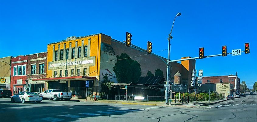 Street view in Greenville, Texas