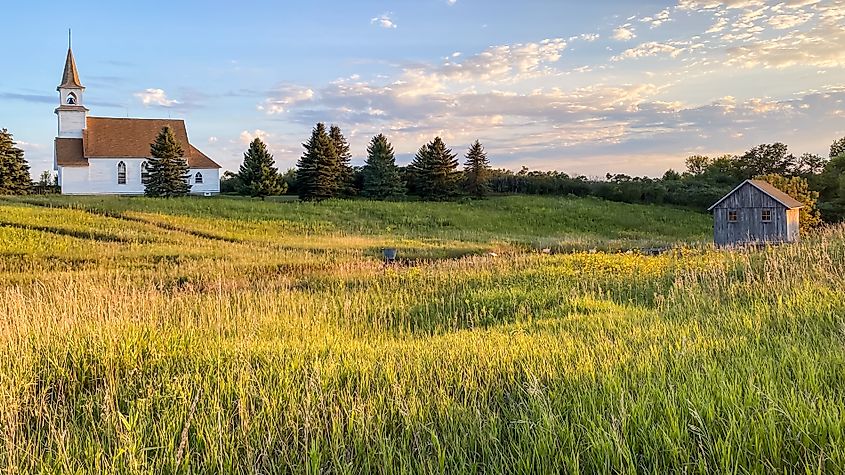 Fort Belmont Historic site in Jackson, Minnesota.