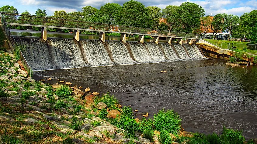 Silver Lake in Dover, Delaware.