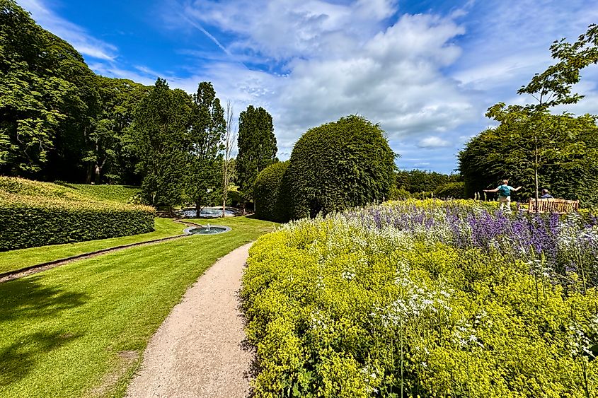 Alnwick Gardens is a delightful place to visit. Image credit Bryan Dearsley