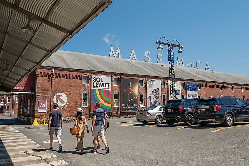 The MASS MoCA museum in North Adams, Massachusetts.