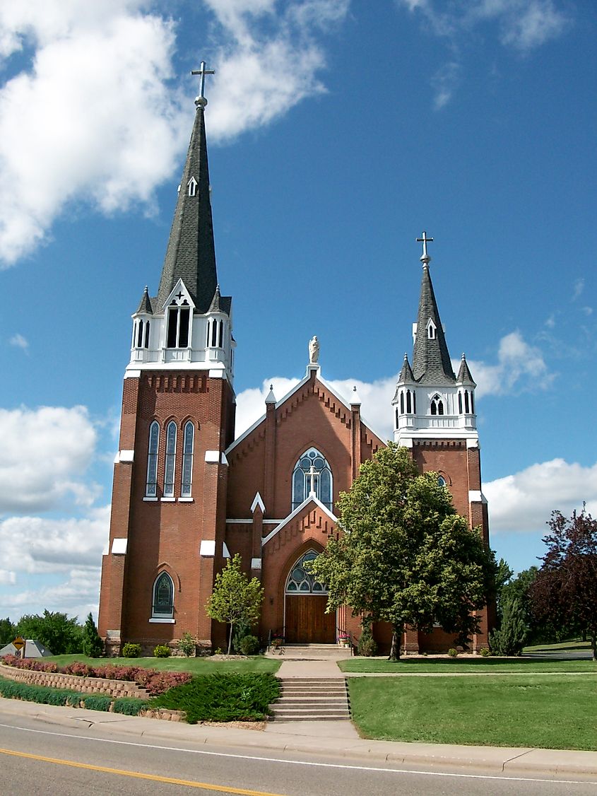 St. John The Baptist Catholic Church, in Dayton, Minnesota. 