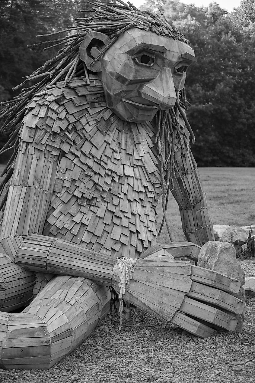Forest Giant Little Elina in Bernheim Forest, Kentucky. Editorial credit: Trey Thomas / Shutterstock.com