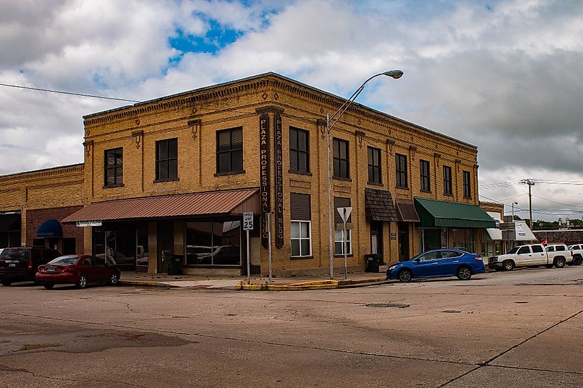 Worth Hotel in Madill, Oklahoma.
