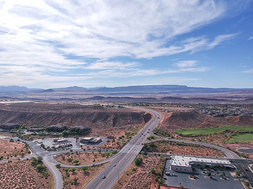 Highway through St. Geirge