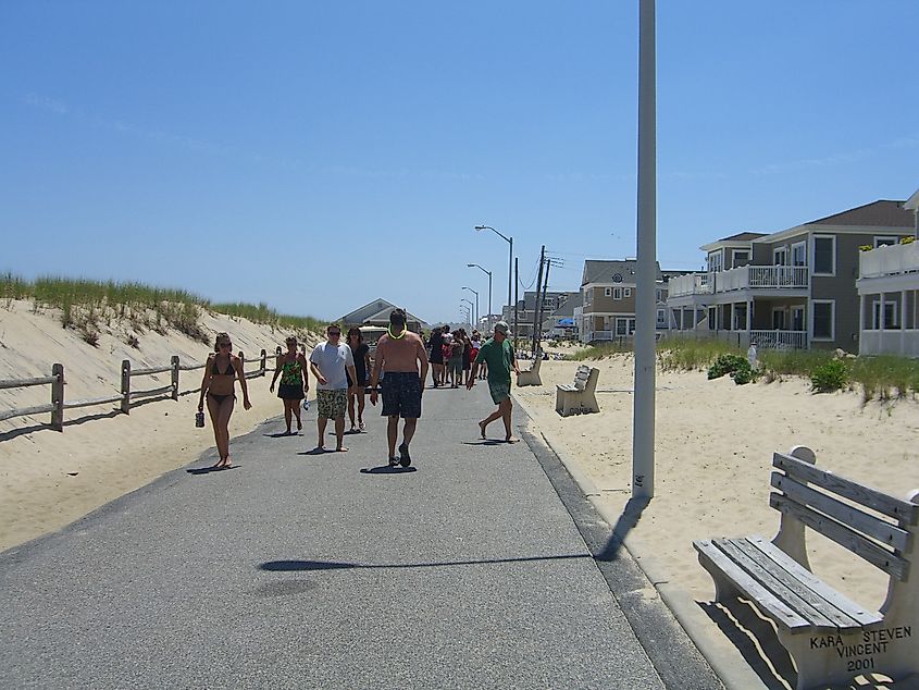 The boardwalk at Manasquan