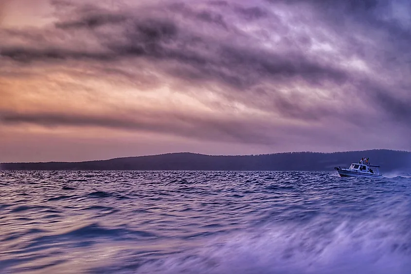Indonesia's Sunda Strait.