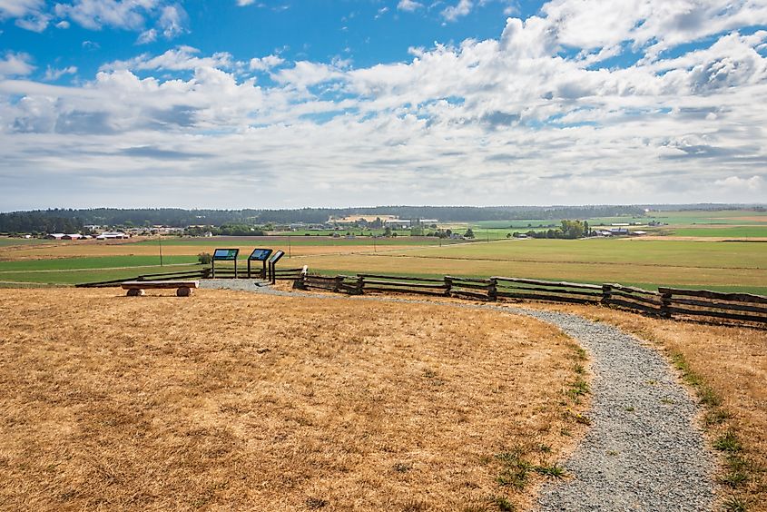 The Ebey's Landing National Historical Reserve in Washington
