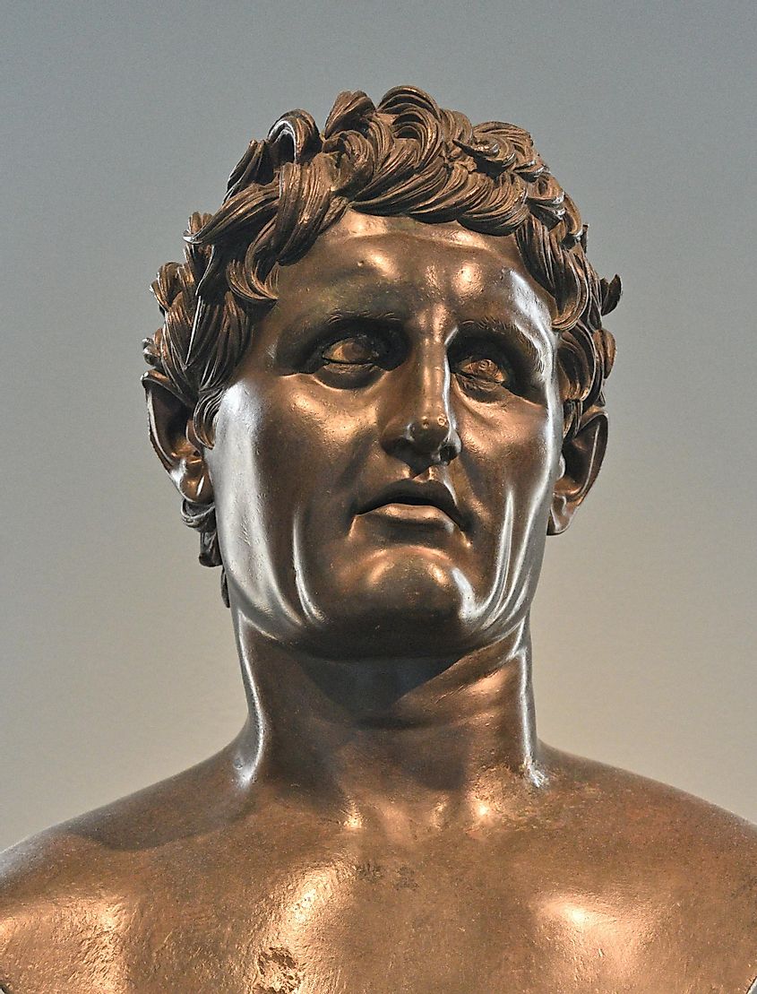 Roman copy of a bronze statue of Seleucus found in Herculaneum (now located at the Naples National Archaeological Museum)