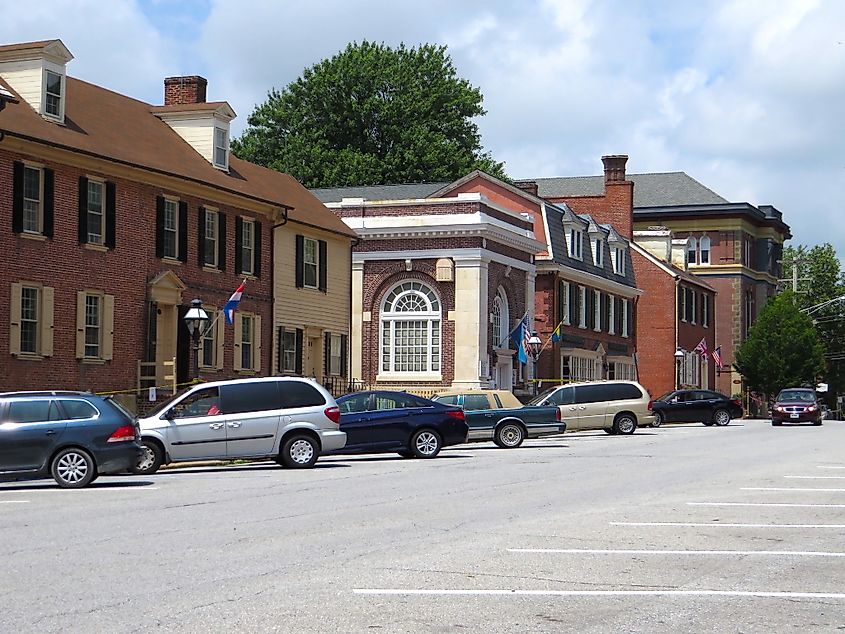 Town Square, New Castle, Delaware