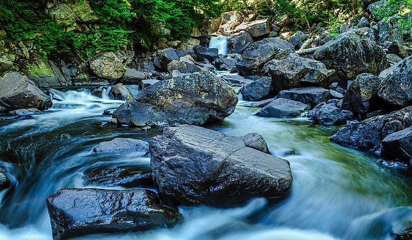 West Branch, Sacandaga River, Silver Lake Wilderness Area, Adirondack Forest Preserve, New York