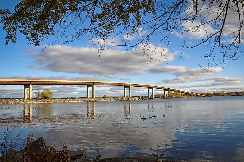 Belleville Bridge over the Bay of Quinte in Ontario (Credit: Lester Balajadia via Shutterstock)