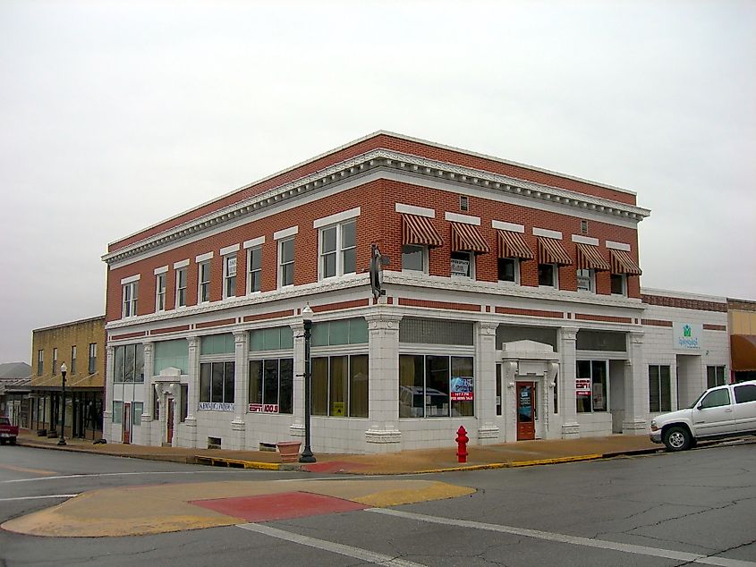 Downtown West Plains, Missouri.