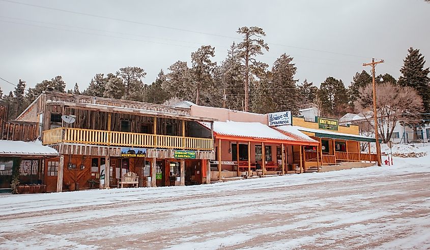 Town of Cloudcroft in New Mexico