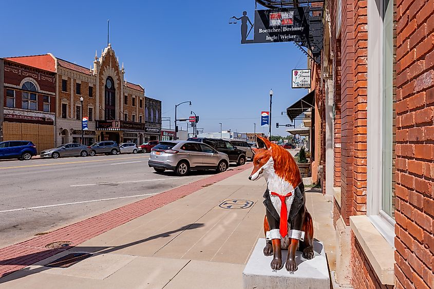 Downtown Ponca, Oklahoma