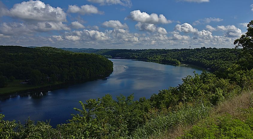 Lake Taneycomo, Missouri.
