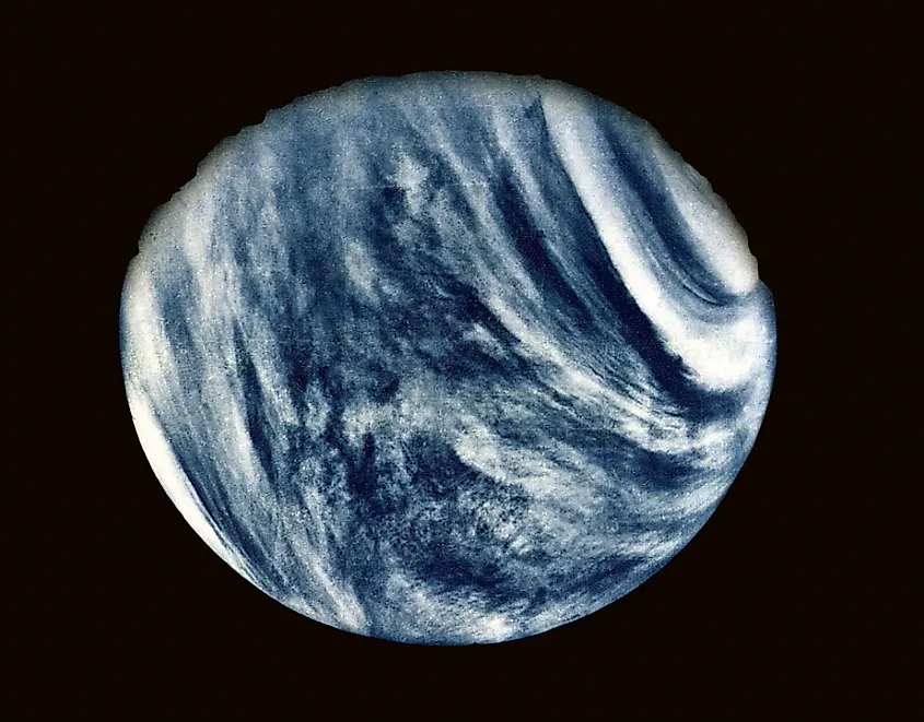 One of the earliest images ever taken of Venus.