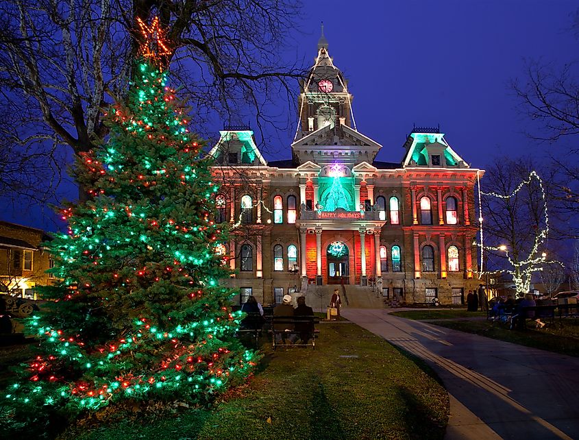 Courthouse in Cambridge, Ohio.