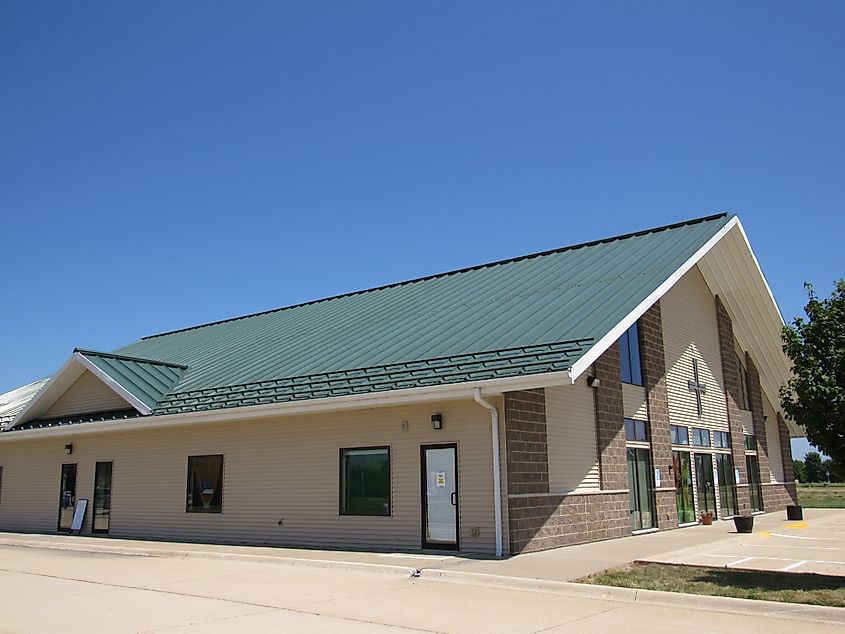 Holy Trinity Lutheran Church (ELCA) in North Liberty, Iowa.