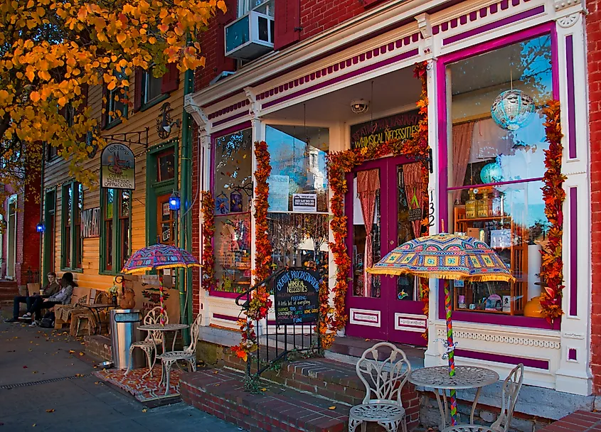 Lost Dog Cafe in Shepherdstown, West Virginia.