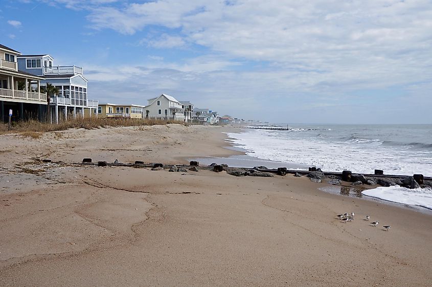 Edisto Beach in South Carolina USA.