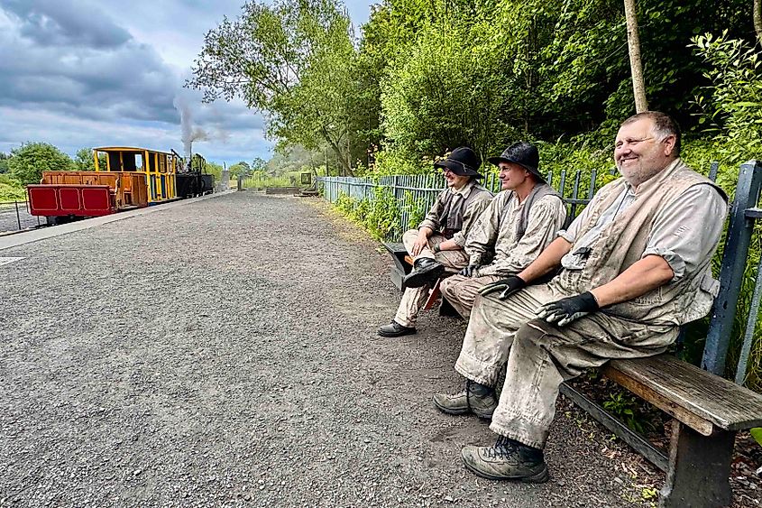 Places like Beamish also offer jobs for retirees. Image credit: Bryan Dearsley