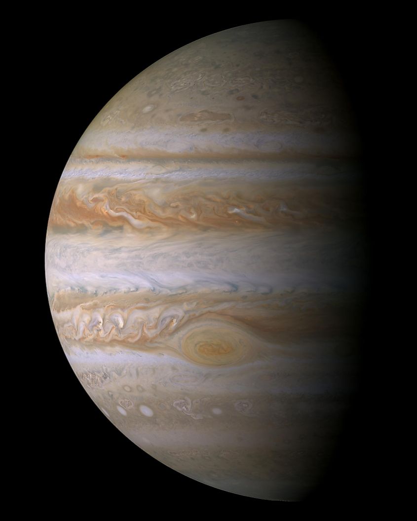 Jupiter taken by Cassini