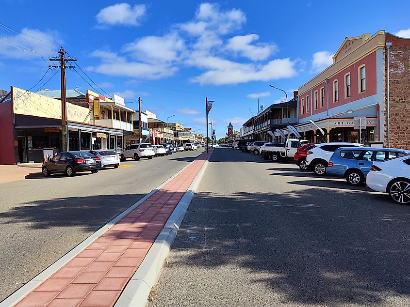 Main street in Broken Hill, New South Wales
