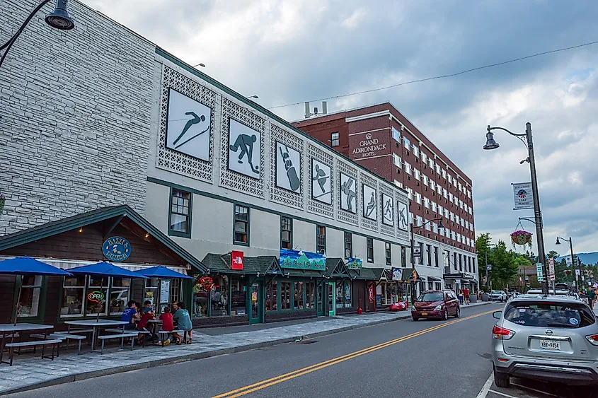 The Grand Adirondack Hotel in Lake Placid, New York.