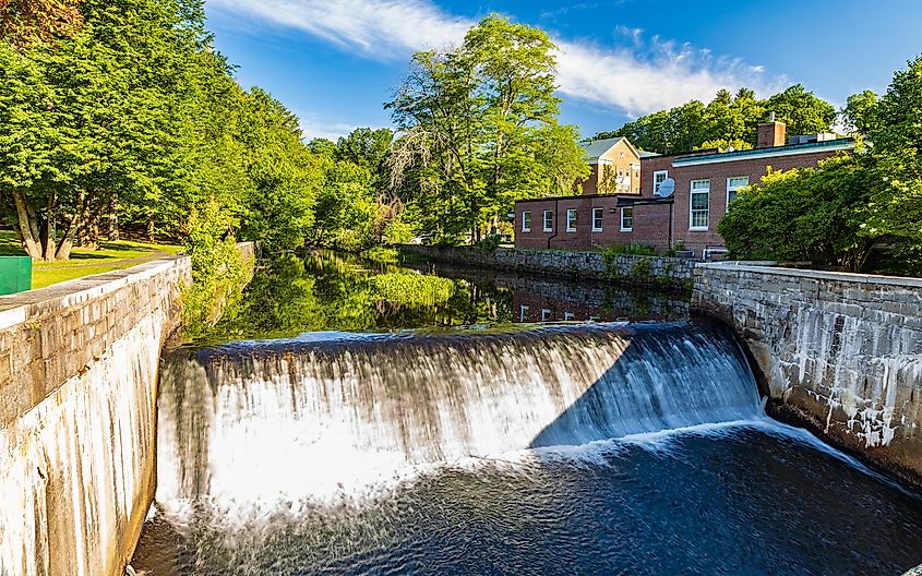 Nubanusit Brook in Peterborough, New Hampshire.