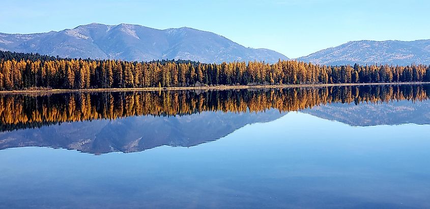 Seeley Lake, Montana.